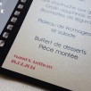 menu cinéma pellicule noir ivoire irisé 3
