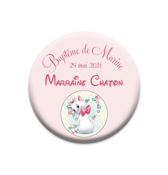 badge chat marie
