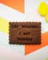 biscuits personnalisés chocolat dragées